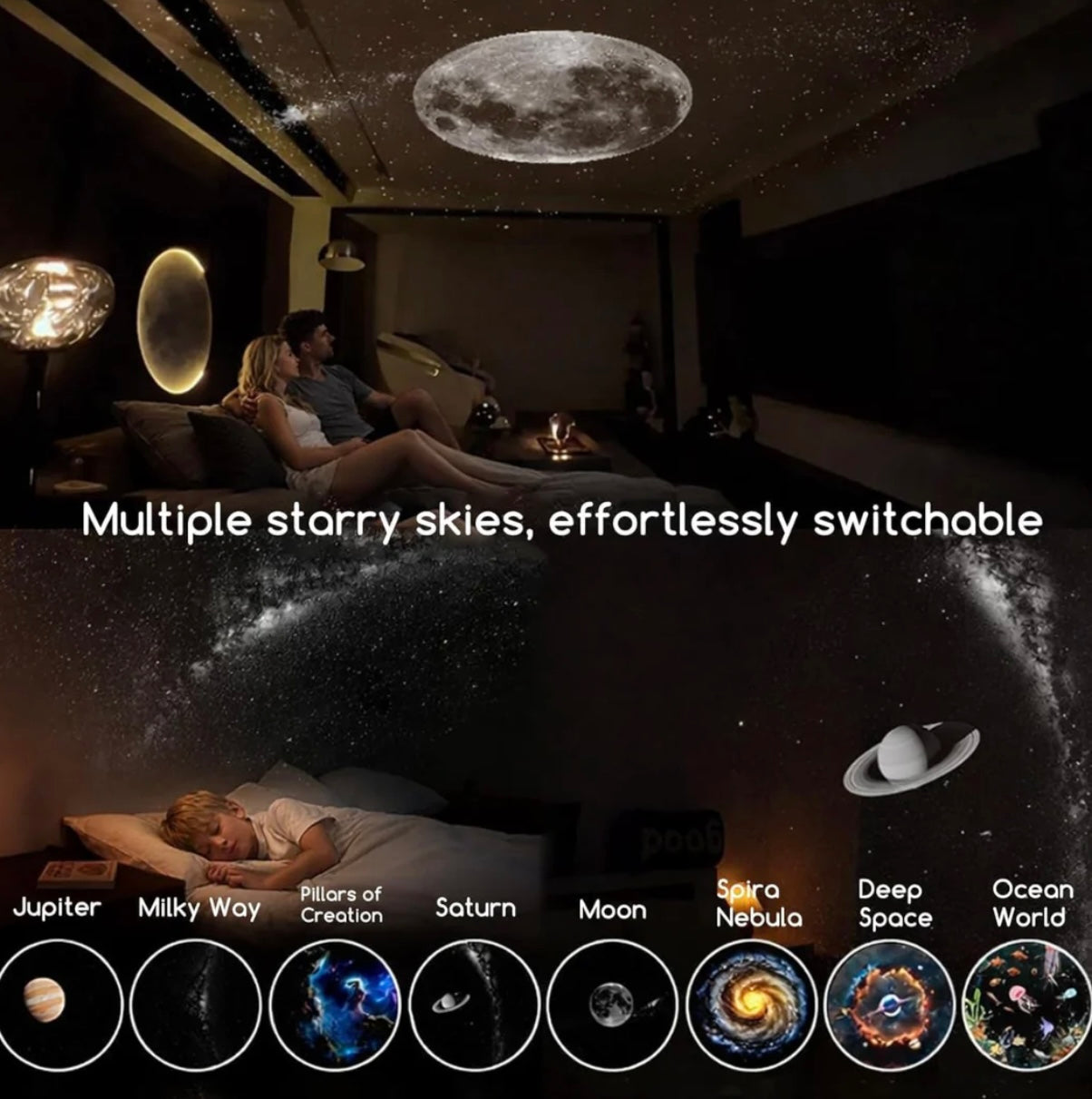 Lumiview™ Galaxy Projector