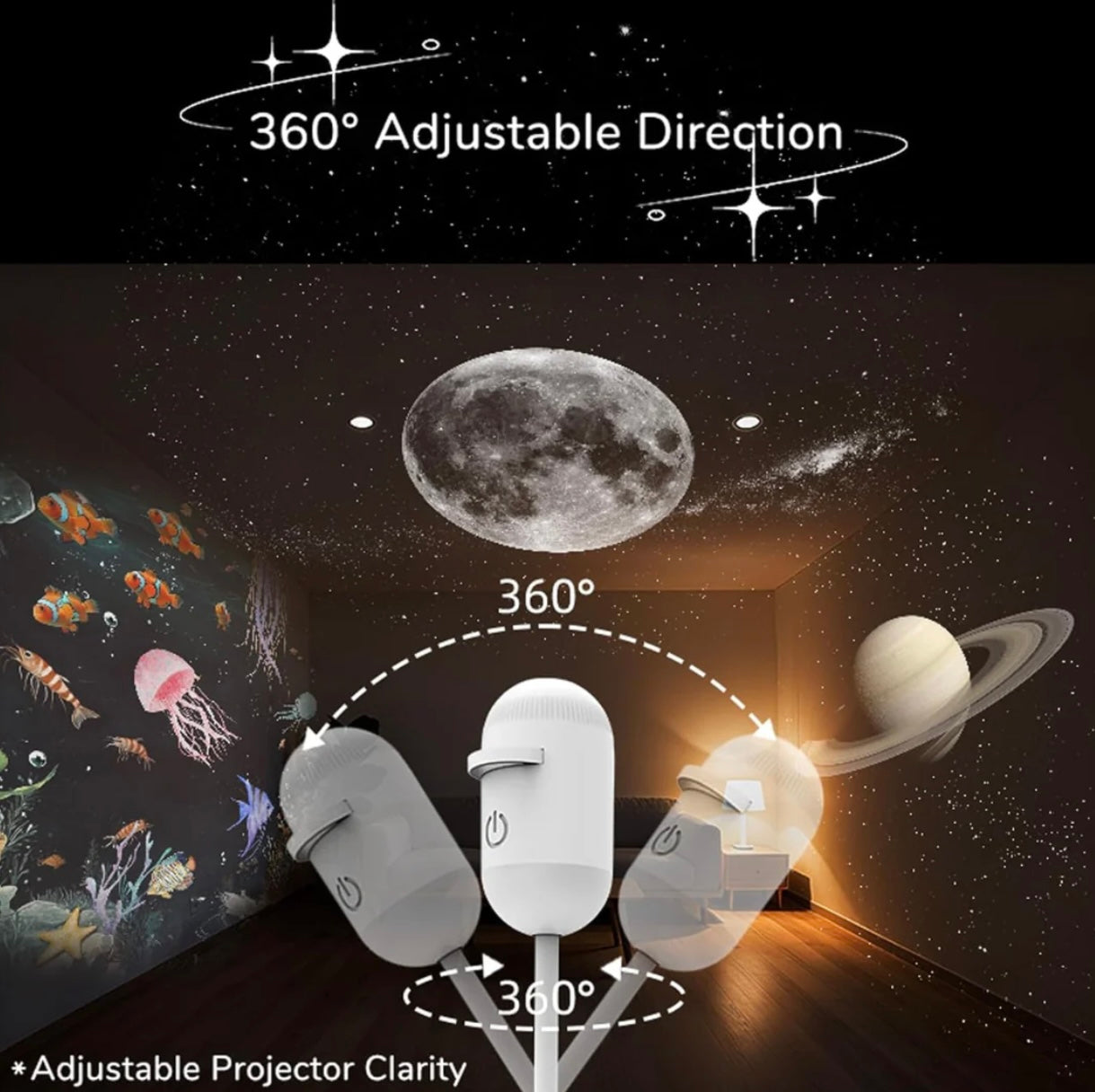 Lumiview™ Galaxy Projector